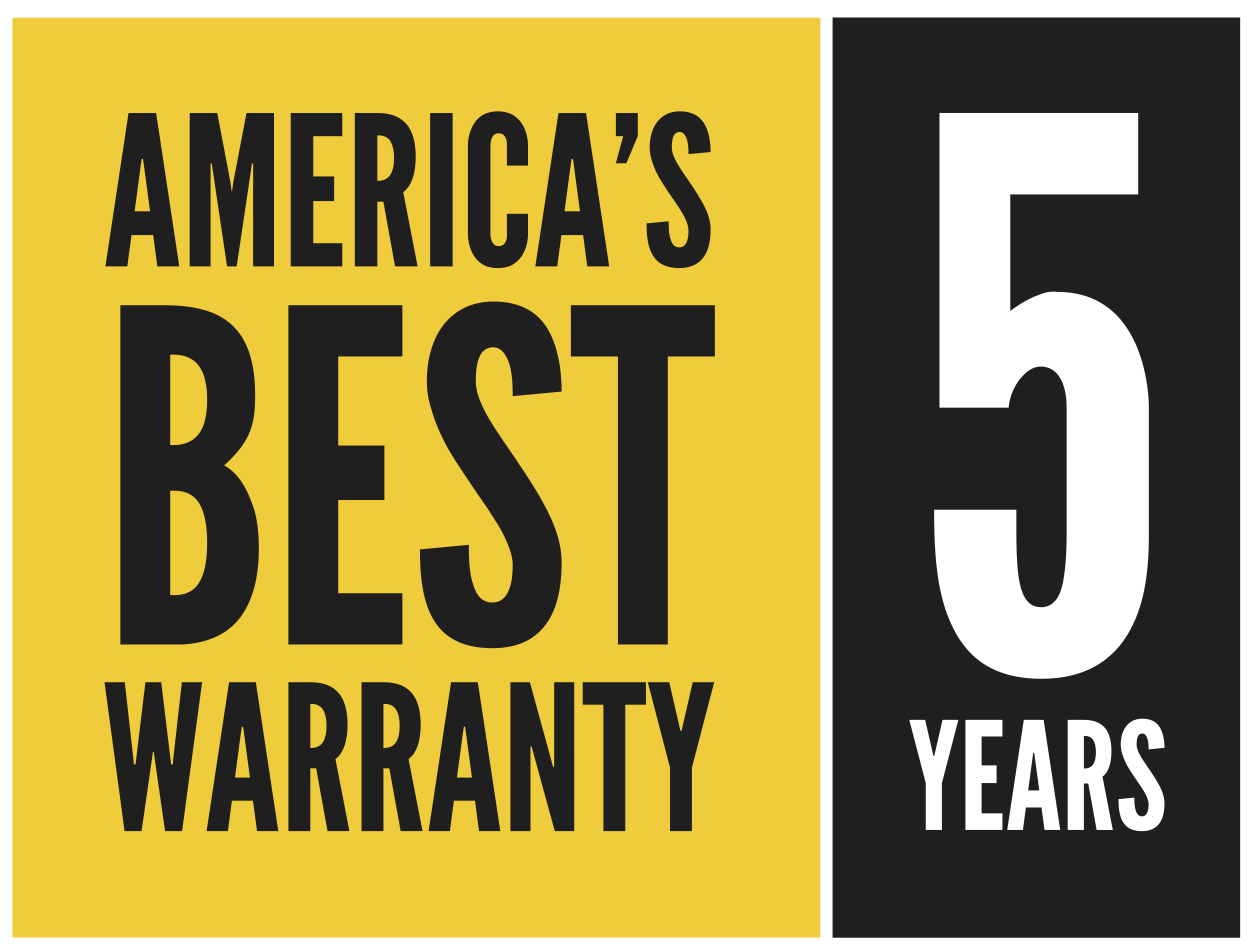 America's Best Warranty for 5 years