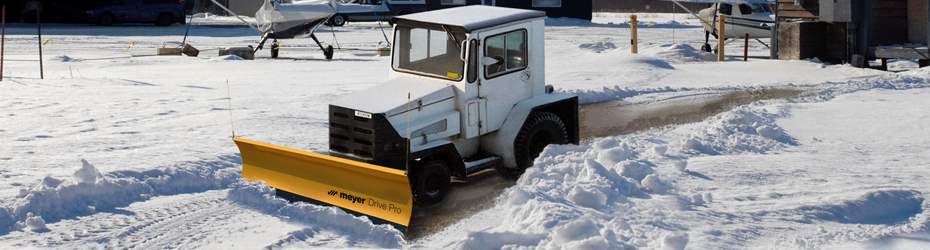 Airport Tractor Snow Plow
