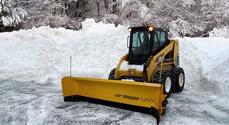 Skid Steer Snow Plow
