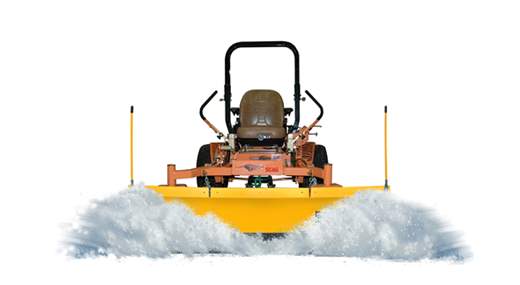 Path Pro ZTR Mower Snow Plows  Meyer