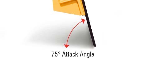 Attack Angle - 75°