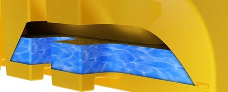 Crossfire DLX - 8 ft. Liquid Capacity 200 Gal